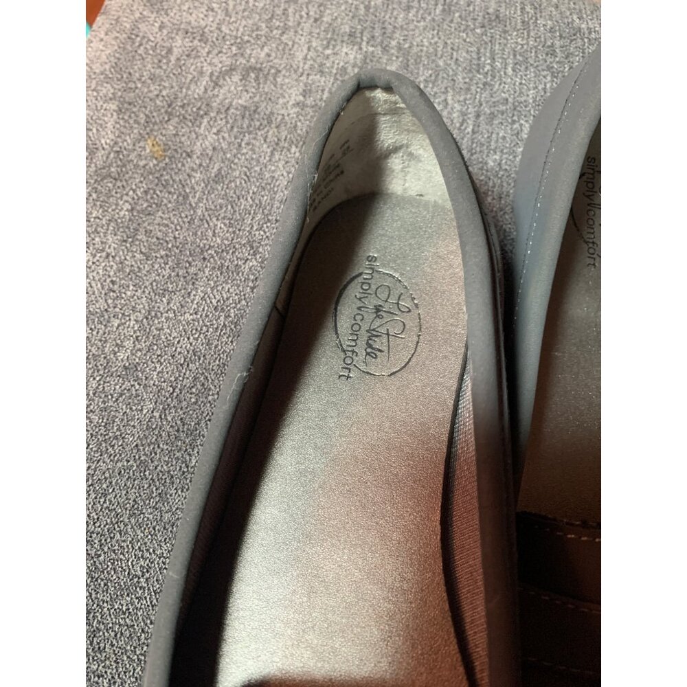 Life Stride Simply Comfort Womens Gray Loafers Size 8 Easy Slip-On Cushioned Sol - Picture 3 of 9